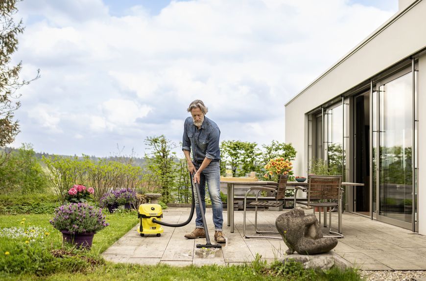 Пылесос аккумуляторный KARCHER WD 2-18 (18В/каркас) 1.628-500.0 фото