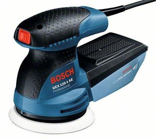 Ексцентрикова шліфувальна машина Bosch GEX 125-1 AE (0601387500) 1281 фото