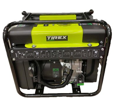 Профессиональный генератор инверторный бензиновый Tirex TRGG34 : 3.0/3.4 кВт бензогенератор для дома TRGG34 фото