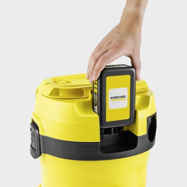 Купити Порохотяг акумуляторний KARCHER WD 2-18 (2.5а і зарядка) в Україні у Tools Store