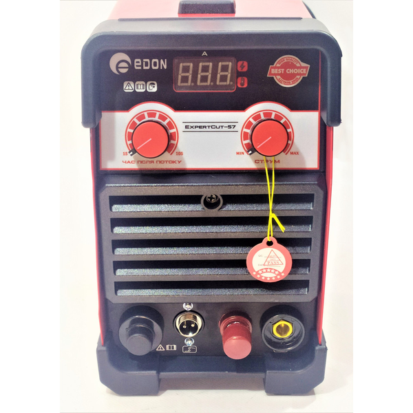 Мощный плазморез Edon expert CUT 57 бесконтактный поджог : 7.5 кВт, ток 50 А, толщина рез 15 мм, Атм2,0-4,5 CUT-57 фото
