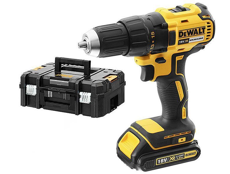 Купити Акумуляторний дриль-шуруповерт безщітковий DeWALT DCD777S2T : 65 Нм, 18B (акум. 2шт 1.5A ельбокс) в Україні у Tools Store