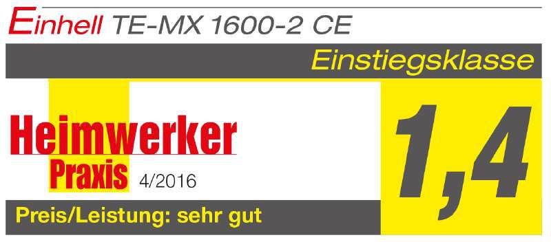 Потужний електричний міксер-мішалка Einhell TE-MX 1600-2 CE 4258555 фото