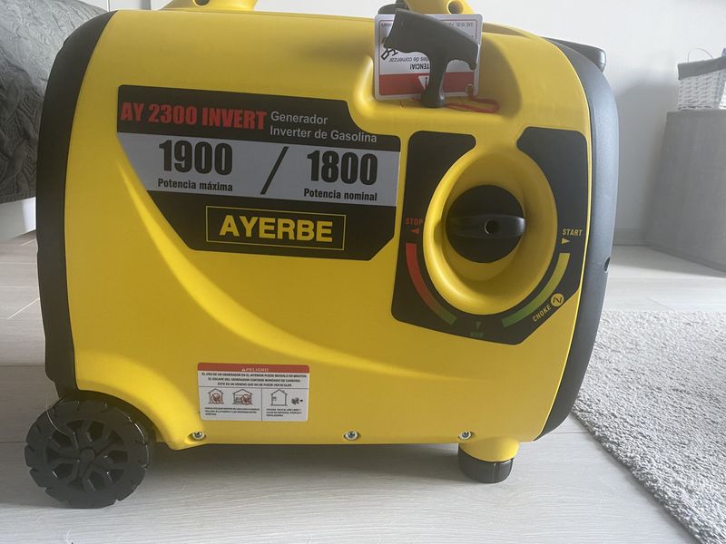 Професійний генератор інверторний бензиновий AYERBE AY-2300 Inverter : 1.8/1.9 кВт бензогенератор для дому AY-2300 фото