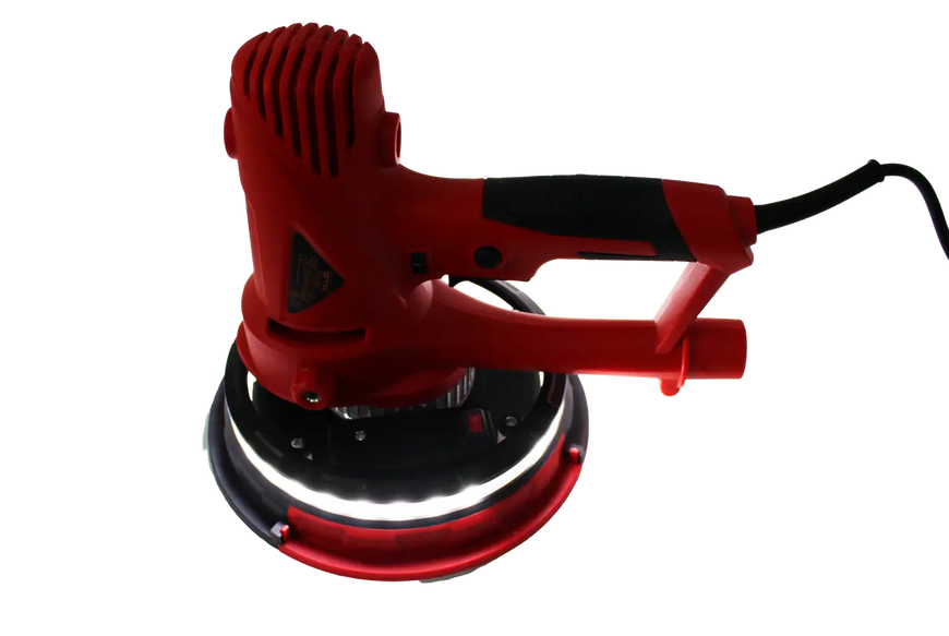 Мощная шлифмашина для стен и потолка GTM SZS-180L : 710Вт, LED подсветка, диск 180 мм, 2500 об/мин 2526 фото