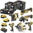 Набор аккумуляторный DEWALT DCK 685P3 (6 инструментов/3акум.18В 5Ач/зарядный/3 кейса/тележка) DCK685P3T фото