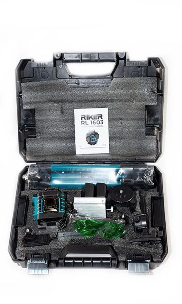 Купити Рівень лазерний RIKER RL 1603 (4D/25м/зелений) в Україні у Tools Store