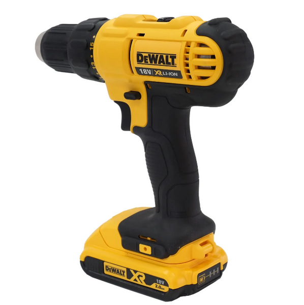 Купити Акумуляторна дриль-шуруповерт DeWALT DCD771D2, 18В, обертаючий момент 42 Нм,2 акумулятора + зарядне + кейс в Україні у Tools Store