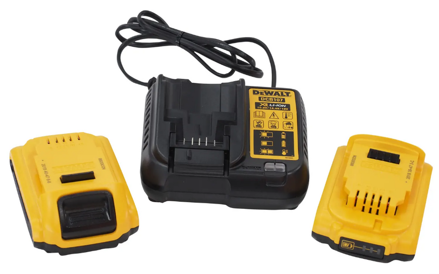Купити Акумуляторна дриль-шуруповерт DeWALT DCD771D2, 18В, обертаючий момент 42 Нм,2 акумулятора + зарядне + кейс в Україні у Tools Store