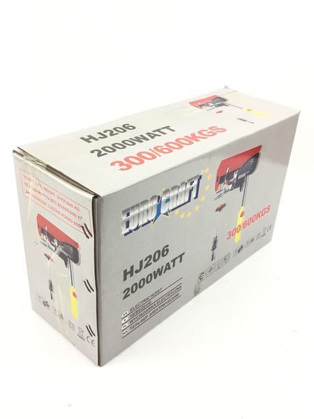 Купити Тельфер Euro Craft HJ206 Польща 300/600 кг в Україні у Tools Store