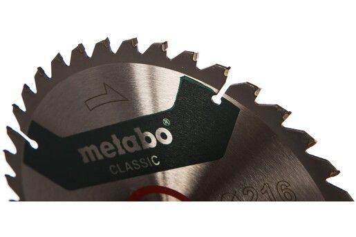 Диск бдительный 216 х 30 (40Т) Metabo Precision cut Classic (628060000) 628060000 фото