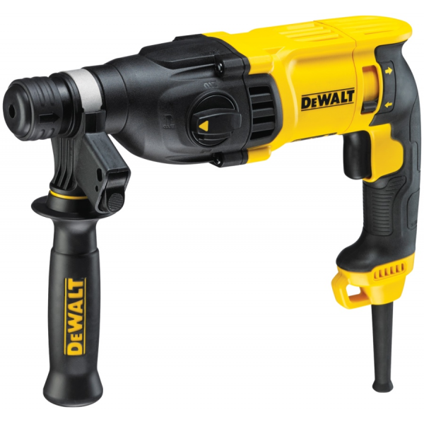 Перфоратор мережевий SDS-Plus DeWALT D25143K: 3.2Дж, 900Вт, 1450 уд/хв., 5350 об./хв.. D25143K фото