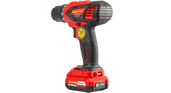 Аккумуляторный шуруповерт Start Pro SCD4-12/2 : 12 V, А*ч. 2, 1400 об/мин, Н*м 28 SCD4-12/2 фото