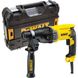 Перфоратор мережевий SDS-Plus DeWALT D25143K: 3.2Дж, 900Вт, 1450 уд/хв., 5350 об./хв.. D25143K фото 1