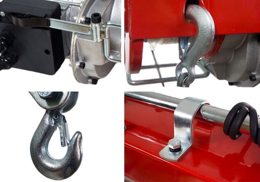 Купити Тельфер електро лебідка 1.3 кВт, 800 кг Forte FPA 800 (37689) в Україні у Tools Store