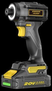 Купити Шурупокрут акумуляторний імпульсний ZEGOR IDCR-21BL-230 (1акум.21В 4Аг/зарядний/кейс) в Україні у Tools Store
