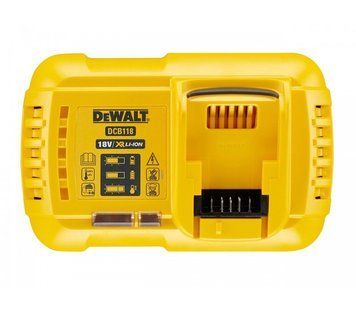 Купити Професійний зарядний пристрій для акумулятора DeWALT DCB118 : 18 - 54В в Україні у Tools Store