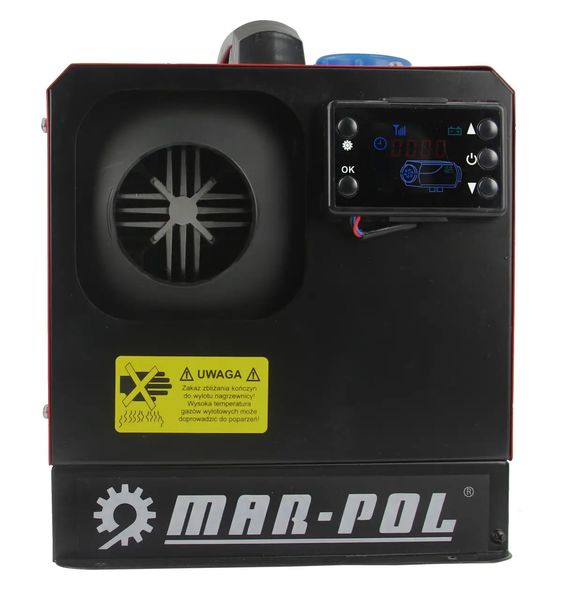 Потужний автономний обігрівач дизельний WEBASTO MAR-POL M80951 12 кВт, 12 В 15 А M80951 фото