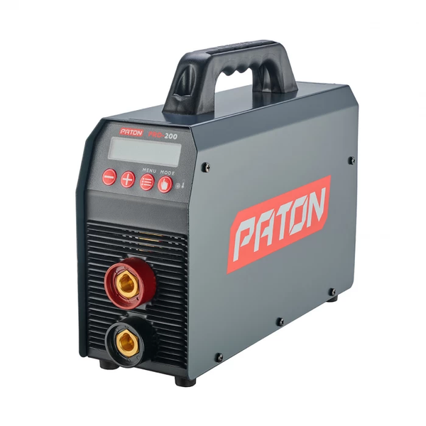 Профессиональный сварочный аппарат PATON™ PRO-200: мощность 5.5 кВА, ток 200 А, электроды 1.6-5 мм, кейс PRO-200 фото