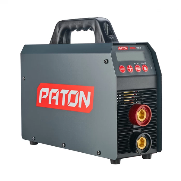 Профессиональный сварочный аппарат PATON™ PRO-200: мощность 5.5 кВА, ток 200 А, электроды 1.6-5 мм, кейс PRO-200 фото