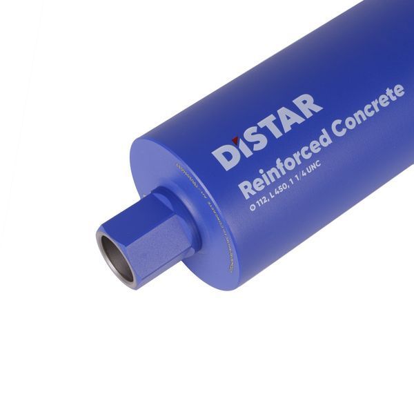 Купити Коронка алмазна 112мм DISTAR DDS-W 112*450*1 1/4 UNC (високоармований бетон) в Україні у Tools Store