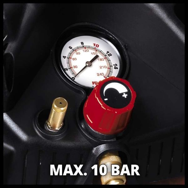 Купити Потужний компресор Einhell TC-AC 240/50/10 OF : 1.5 кВт, 240 л/хв, 10 бар, ресивер 50л в Україні у Tools Store