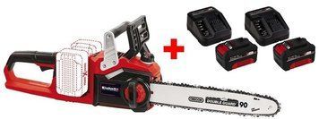 Пила цепная бесщеточная Einhell GE-LC 36/35 Li-Solo + зарядное устройство и 2 аккумулятора 18V 4,0 Ah 4501780, 4512042 (2 шт) фото