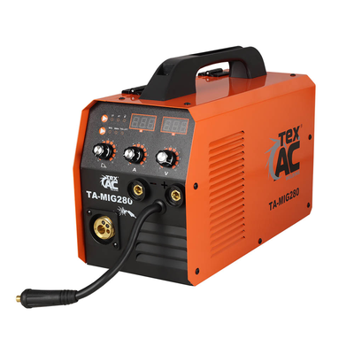 Професійний зварювальний напівавтомат TEX.AC ТА-MIG280 : 7.6 кВт, 40-280А, дріт 0.6-1.2 мм,електроди 1.6-5 мм, рукав 3 м ТА-MIG280 фото