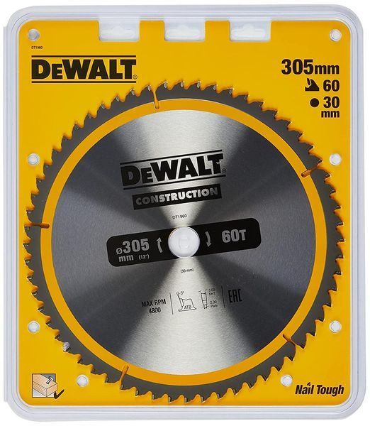 Купити Диск пильний 305 х 30 (60Т) DeWALT DT1960 в Україні у Tools Store