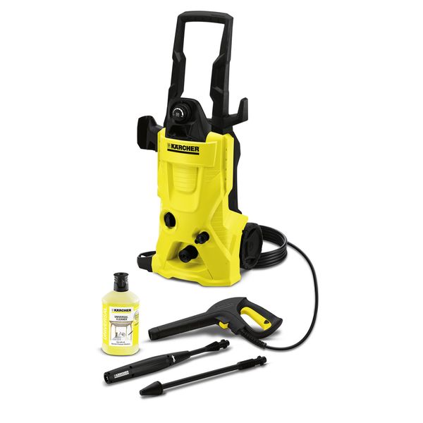 Мощная мойка высокого давления (керхер) для авто Karcher K 4 : 1.8 кВт, 130 бар, 420 л/ч минимойка 1.180-150.0 фото