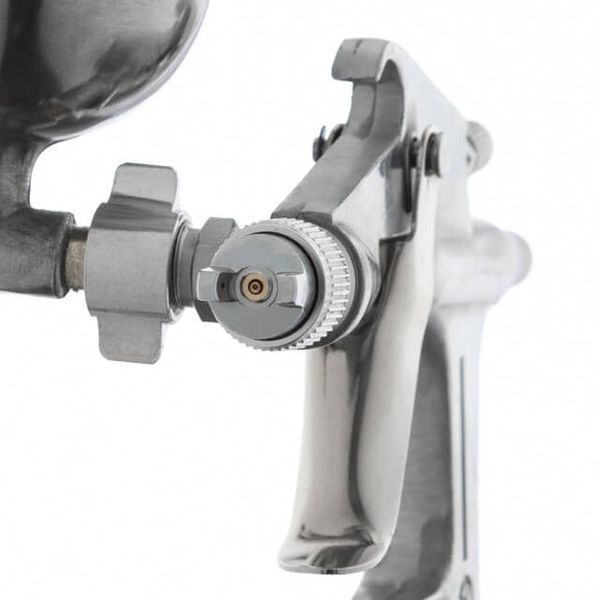 Краскопульт пневматический HP MINI INTERTOOL PT-0301 : 130 л/мин, диаметр форсунки 0.5мм, 200 мл бачок PT-0301 фото