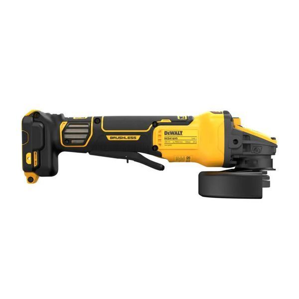 Купити Шліфмашина кутова акумуляторна DEWALT DCG416VSN (18В/каркас/регуляція) в Україні у Tools Store