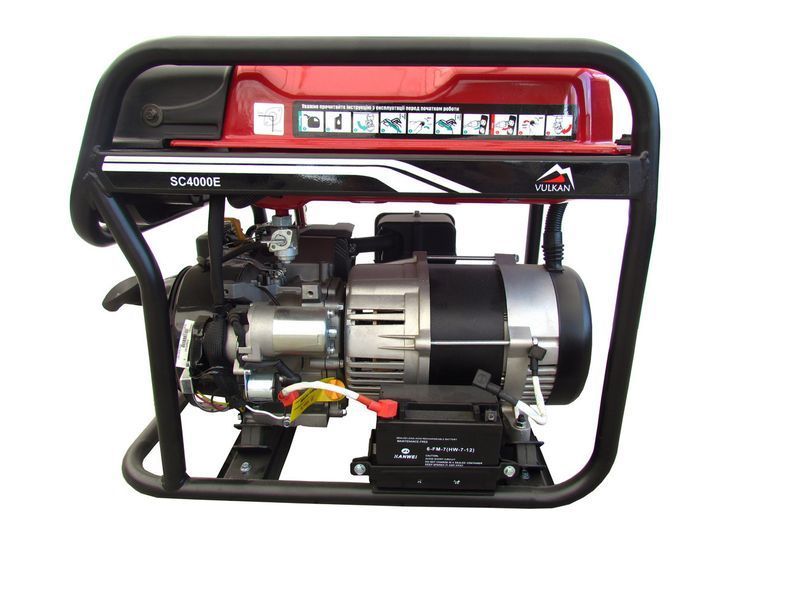 Купити Бензиновий електрогенератор Vulkan SC4000E-II (34168) 3,8 кВт в Україні у Tools Store