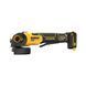 Шліфмашина кутова акумуляторна DEWALT DCG416VSN (18В/каркас/регуляція) - фото товару DCG416VSN