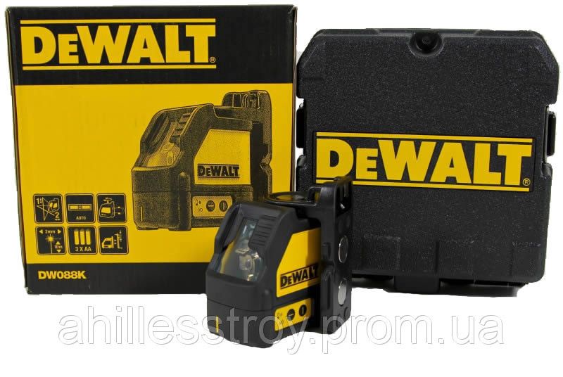 Лазерний рівень DeWalt DW088K DW088K фото