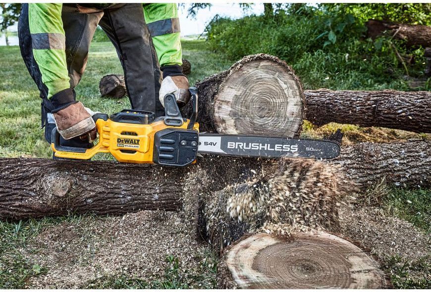 Пила цепная аккумуляторная DEWALT DCMCS575N (54В/каркас/50см) DCMCS575N фото