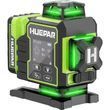 Уровень лазерный HUEPAR W04CG (4D/зеленый/40м/электроповорот) 491010 фото