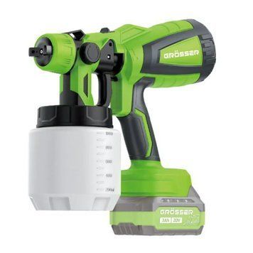 Купити Фарбопульт акумуляторний GROSSER GSG 300 (20В/каркас) в Україні у Tools Store