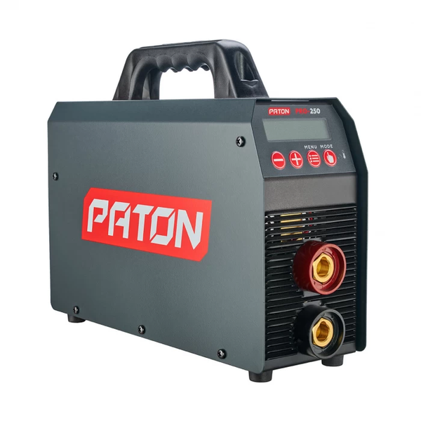 Купити Професійний зварювальний апарат PATON&trade; PRO-250 : потужніст 6.9 кВА, струм 250 А, електроди 1.6-5 мм, кейс в Україні у Tools Store