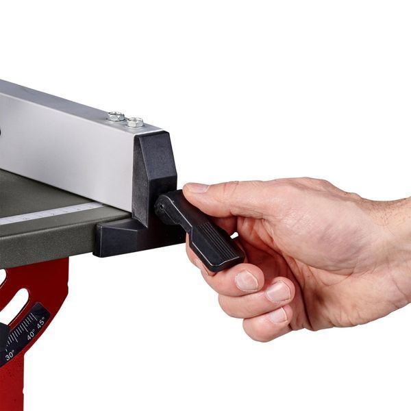 Мощная стационарная циркулярная пила (настольная циркулярка) Einhell TC-TS 8 I : 500 Вт, 200мм круг, 2950 об/м 4340412 фото