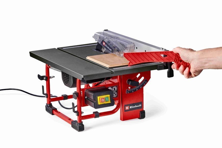 Мощная стационарная циркулярная пила (настольная циркулярка) Einhell TC-TS 8 I : 500 Вт, 200мм круг, 2950 об/м 4340412 фото