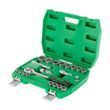 Купити Набір торцевих головок 1/2", шестигранники, 21 од. INTERTOOL ET-6021SP, торцеві головки в Україні у Tools Store