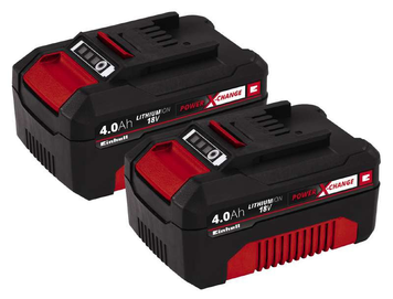 Купити Акумулятор Einhell Power-X-Change Twinpack 4.0 Ah 18V 2 шт.(4511489) в Україні у Tools Store