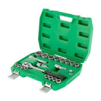 Набор торцевых головок 1/2", шестигранники, 21 ед. INTERTOOL ET-6021SP , торцевые головки ET-6021SP фото