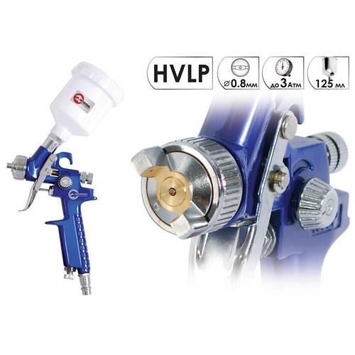 Купити Фарбопульт пневматичний HVLPmini INTERTOOL PT-0101 (0.8мм/125мл) в Україні у Tools Store