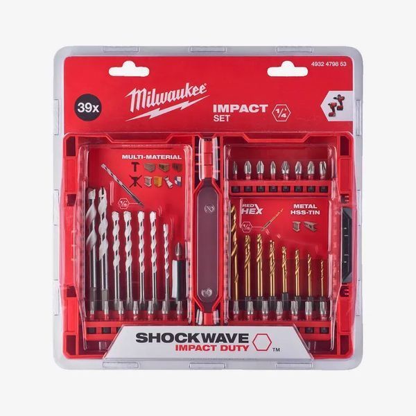 Купити Набір біт та свердл MILWAUKEE 4932479854 (39шт.) в Україні у Tools Store