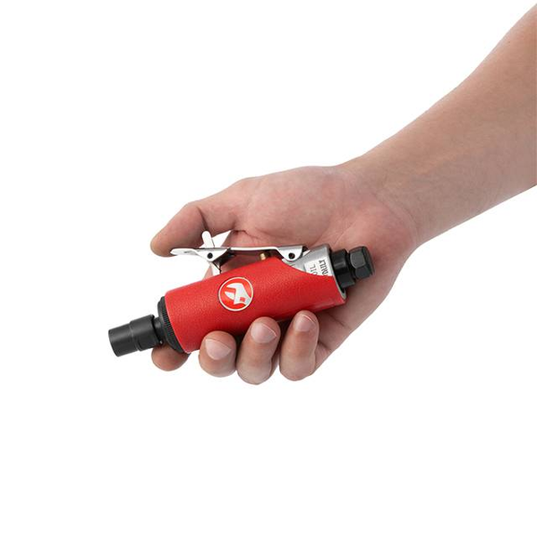Шлифмашина пневматическая 1/4" мини INTERTOOL PT-1002: 6 атм., шв. 25000 об/мин, вес 0.550 кг PT-1002 фото