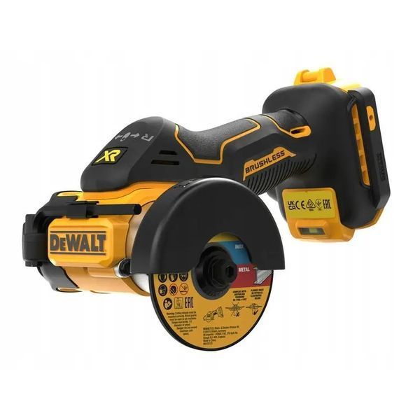 Шлифмашина угловая аккумуляторная DEWALT DCS438N (18В/каркас/76мм) DCS438N фото