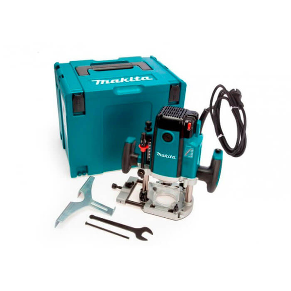 Купити Професійний фрезер вертикальний Makita RP2303FCJ : 2100 Вт, розмір цанги 6/8/12 мм, обороти 9.000-23.000 хв-1 в Україні у Tools Store