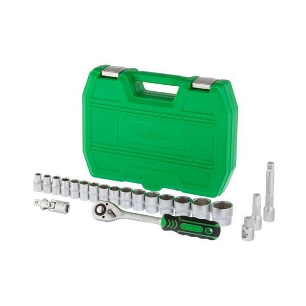 Купити Набір торцевих головок 1/2", шестигранники, 21 од. INTERTOOL ET-6021SP, торцеві головки в Україні у Tools Store